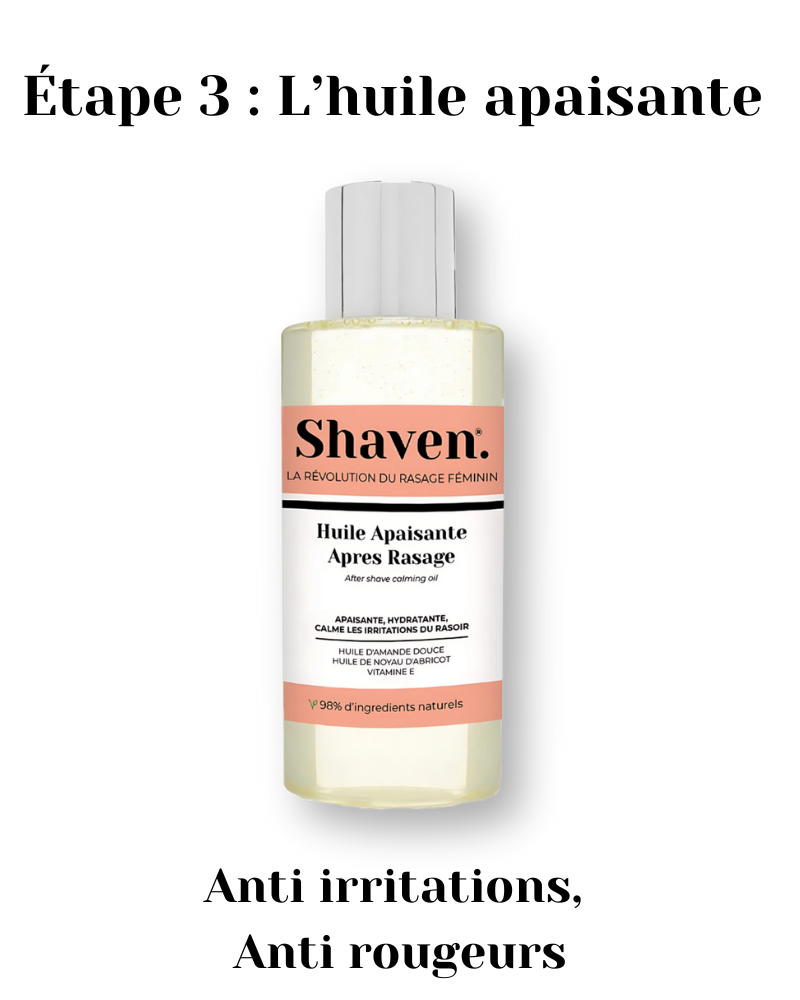 LA ROUTINE DE RASAGE COMPLÈTE